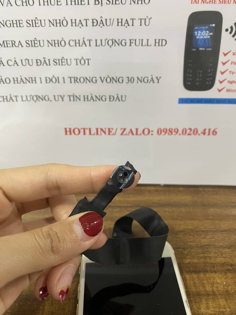 Camera siêu nhỏ nguỵ trang cúc áo 4G (2)